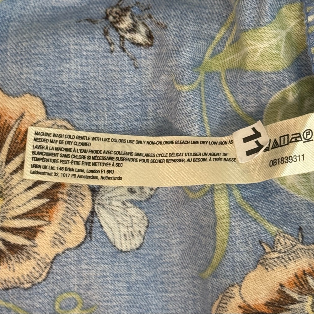 NWT Anthropologie x Victoria Garcia Flannel Pajama Pants Medium - Picture 8 of 13